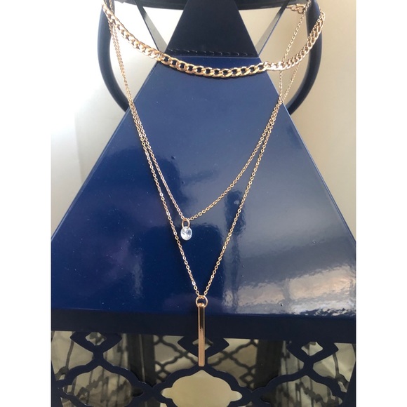 👑 Three Layer Gold Chain👑 - Picture 2 of 2